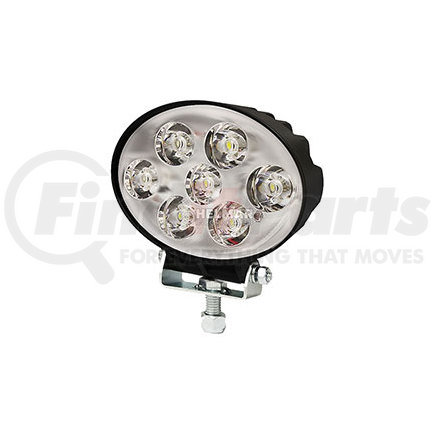 ECCO EW2111-DEU Work Light - Oval, 1 Bolt Mount, Deutsch Connection, White, 12-80 Volt