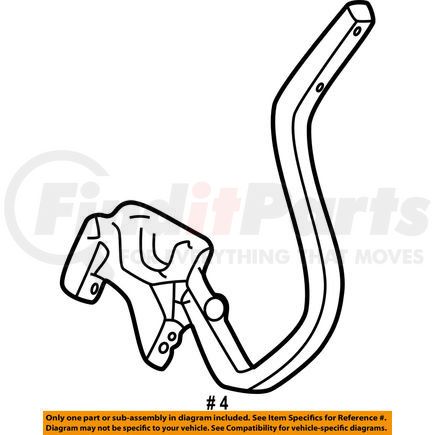 Ford YF1Z5442701AA HINGE ASM