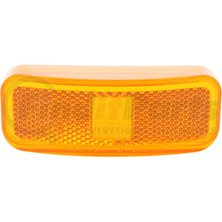 Optronics A44AB Marker/Clearance Lens - Yellow, Rectangular, Snap-In, Acrylic, for MC/MCL44