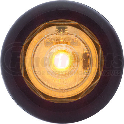 Optronics MCL10ACKPG Clear lens yellow 3/4" LED non-directional marker/clearance light