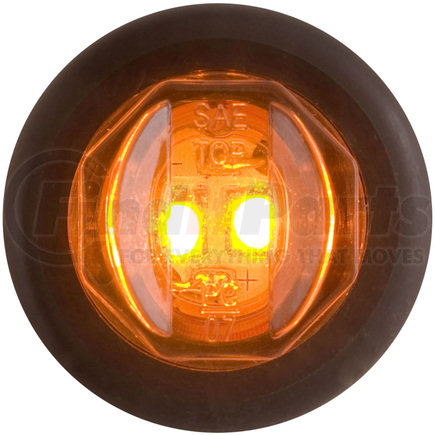 Optronics MCL11AKB Yellow 3/4" PC rated marker/clearance light with A11GB grommet