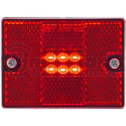 Optronics MCL36RB Red marker/clearance light with reflex