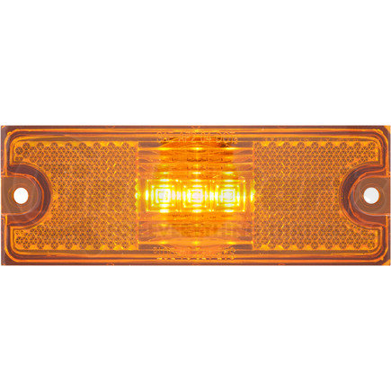 Optronics MCL82AB Yellow marker/clearance light with reflex