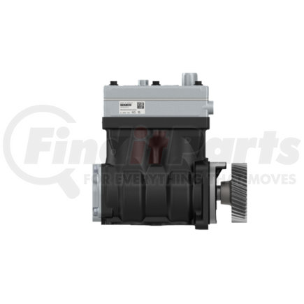 WABCO 9125100030 Air Brake Compressor - Twin Cylinder, 636 cc, Flange Mounted, Water Cooling