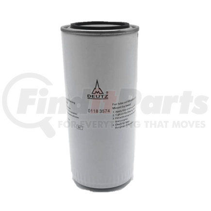 Deutz Corp 0118-3574 OIL FILTER - SPIN ON