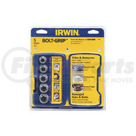 Irwin Hanson 394001 5-pc BOLT-GRIP™ Base Set