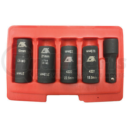 CTA Tools 1463 5 Pc. Flip Socket Set