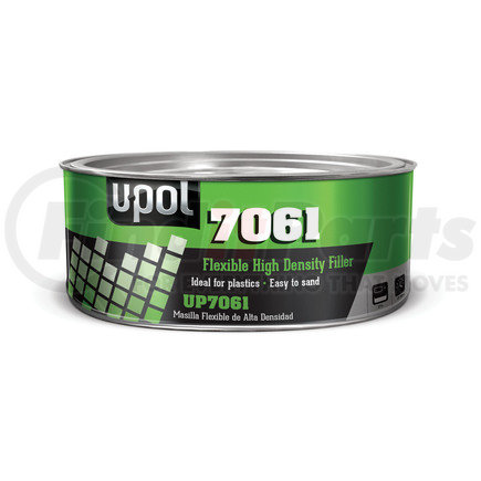 U-POL Products UP7061 Flexible High Density Filler for Plastics, Black, 20oz
