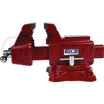 Wilton 28816 Utilty HD Bench Vise 8" Jaw Width, 8-1/2" Jaw Opening, 360° Swivel Base