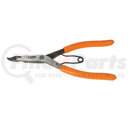 Lang 1408 Lock Ring Pliers - 9”, Bent Tip