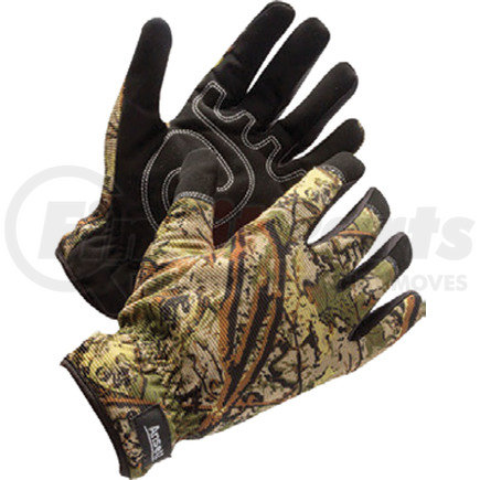 Microflex 97-611M Green Winter Insulated Camo Glove, M
