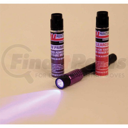 RBL Products UV850 UV Starter Kit - UV Primer, UV Clear, & UV Pen Light w/ USB Charger