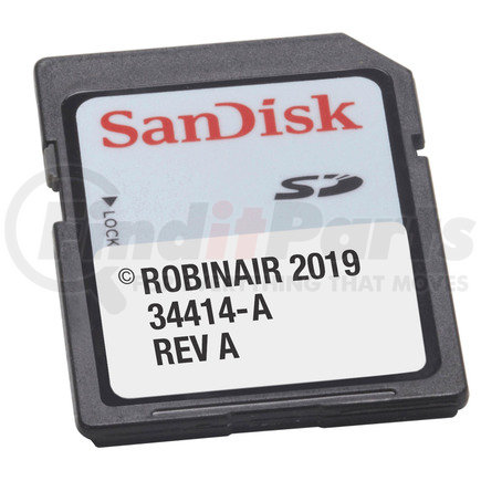 Robinair 34414-A R1234YF VEHICLE A/C CAPACITIES DATABASE - 2019