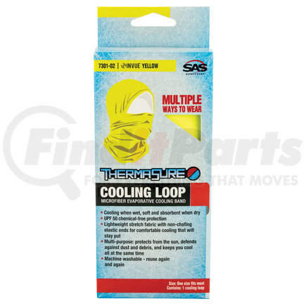 SAS SAFETY CORP 7301-02 ThermaSure™ Yellow Cooling Loop