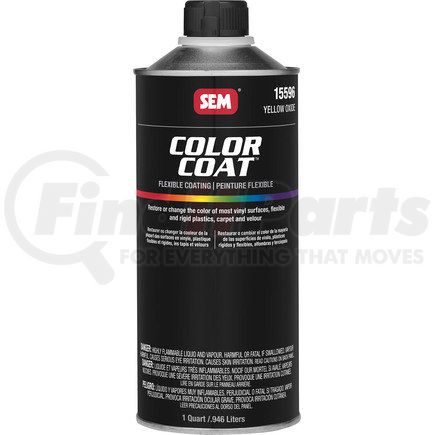 SEM Products 15596 COLOR COAT - Yellow Oxide