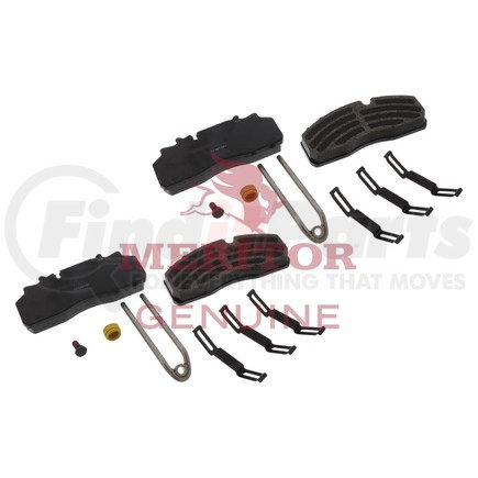 MERITOR 12999737VT - disc brake pad set - air disc brake, all applications | disc brake pad set