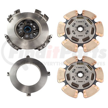 World American 108925-25AM Transmission Clutch Kit - 15.5" x 2"Clutch, 7-Spring, Manual Adjust