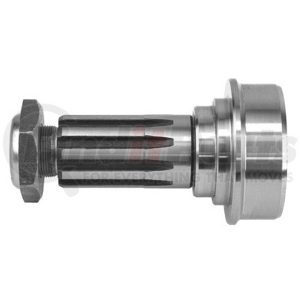 World American 5-53-141R Drive Shaft Midship Stub Shaft - 1.75" Spline Dia., 10" Spline, 3.5" Tube Size