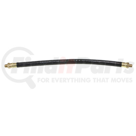 World American 55527 Air Brake Hose Assembly - 15" Length, 1/4" ID, 1/8" NPT Fitting