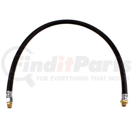 World American WA01-5009 Air Brake Hose Assembly - 44" Length, 1/2", 3/8"-18 NTPF Ends, 1 Fixed /1 Swivel