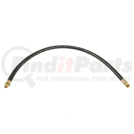 World American WA01-5030 Air Brake Hose Assembly - 36" Length, 3/8", 1/4"-18 NTPF Ends, 1 Fixed/1 Swivel