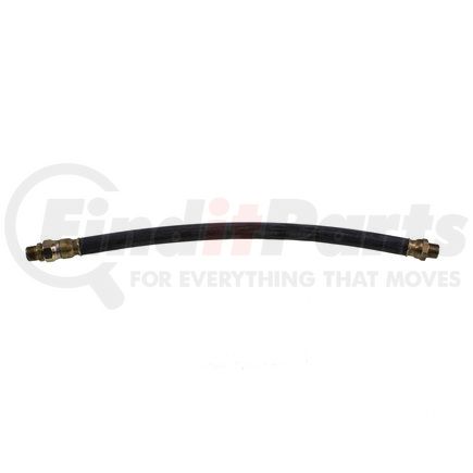 World American WA01-5033 Air Brake Hose Assembly - 18" Length, 3/8", 3/8"-18 NPTF Ends, 1 Fixed/1 Swivel