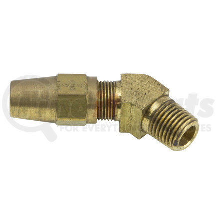 World American WA01-5257 Air Brake Fitting - Brass, 45 Degree Elbow