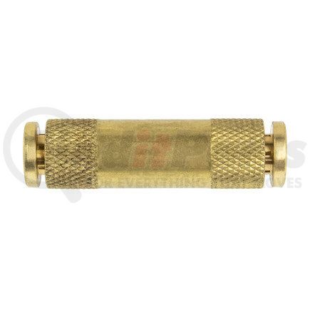 World American WA01-5828 Air Brake Air Line Union - Brass, 1/4" Tube Diameter, Push-On