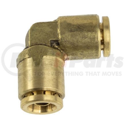 World American WA01-5847 Air Brake Air Line Union - Brass, 1/2" Tube Diameter, 90 Degree