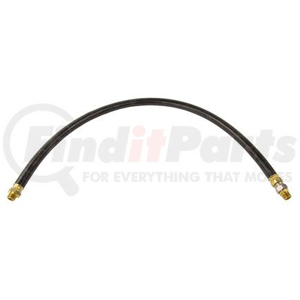 World American WA01-5111 Air Brake Hose Assembly - 38" Length, 1/2", 3/8"-18 NTPF Ends, 1 Fixed /1 Swivel