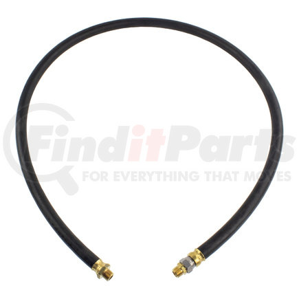 World American WA01-5119 Air Brake Hose Assembly - 66" Length, 1/2", 3/8"-18 NTPF Ends, 1 Fixed /1 Swivel