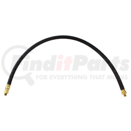 World American WA01-5124 Air Brake Hose Assembly - 30" Length, 3/8", 1/4"-18 NTPF Ends, 1 Fixed/1 Swivel