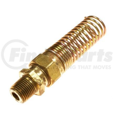 World American WA01-5126 Air Brake Hose End - 1/2 in. x 1/2 in. Hose, with Spring Guard