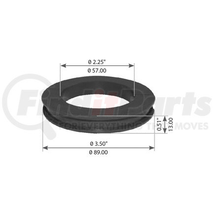 WORLD AMERICAN WA04-3045 THRUST BUSHING 58MM KENWORTH