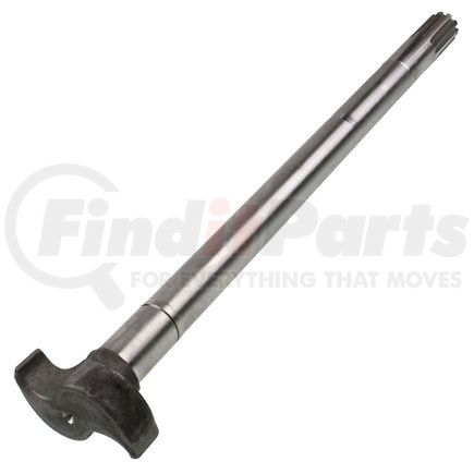 World American WA05-5117 Air Brake Camshaft - Left, 24-3/8" Length, 1-1/2", 10 Spline, for 16.5" Brake Standard