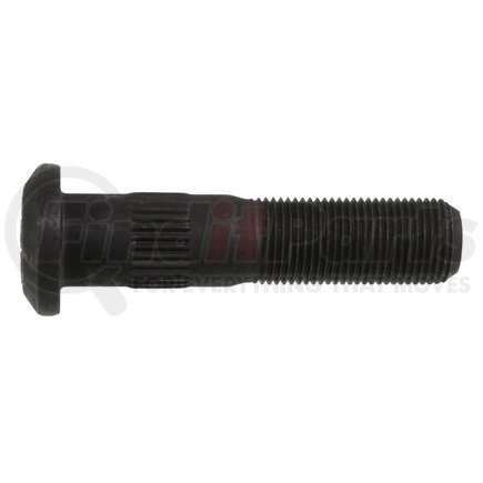 World American WA07-6073 Wheel Stud - Left Hand, 3 3/8" Length Under Head, Headed Disc, Serrated Body