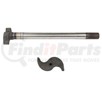 World American WA05-5263 Air Brake Camshaft - Left, 18-3/8" Length, 1-1/2", 10 Spline, for 16.5" Brake Standard