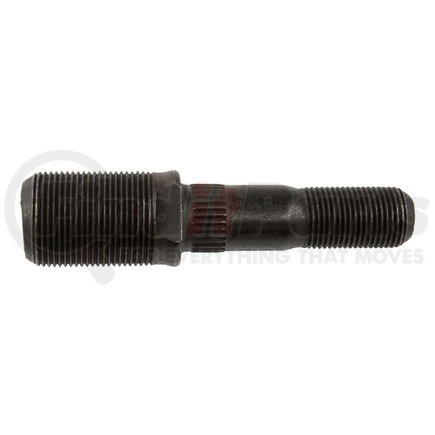 World American WA07-7300 Wheel Stud - Left Hand, 4 9/16" Length, Bus Type Shoulder, with Flats and Serrations