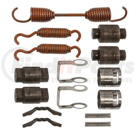 World American WA08-5054 Drum Brake Hardware Kit - for Fruehauf 16-1/4" Brakes, XEM - Early 1st and 2nd Design