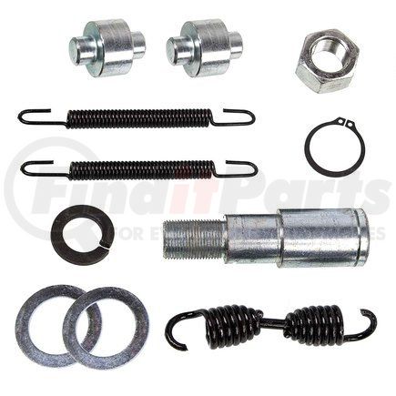 World American WA08-5058 Drum Brake Hardware Kit - for Eaton 12-1/4" Brakes, Fabricated Shoes