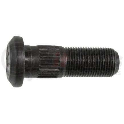 World American WA07-6155 Wheel Stud - Left Hand, 2 3/8" Length, Headed Disc, Serrated Body, with Raised Shoulder