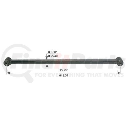 World American WA12-2459 Suspension Stabilizer Bar - 25.50" Length, 1.00" Diameter, for Freightliner