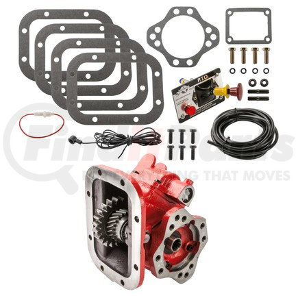 World American WA20-08-7008 Power Take Off (PTO) Assembly - Air Shift, 8-Bolt, 3 RAtio, Direct Mount, with Control