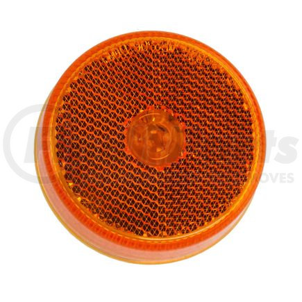 World American WA20207A Side Marker Light - Amber, 2.5 inches, Round, with Reflector