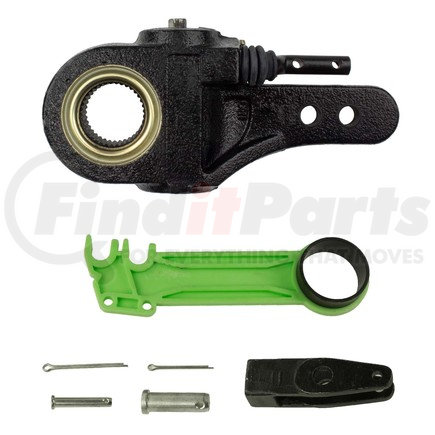 World American WA23103 Air Brake Automatic Slack Adjuster - 1-5/8"-37 Spline, 5.0" and 6.0" Arm, Crewson Style