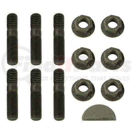 World American WA20-03-1078 Power Take Off (PTO) Stud Mounting Kit - 6 Bolt, With Remote Shaft
