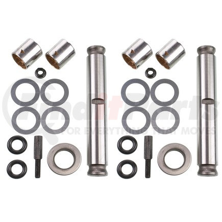 World American WAK493 Steering King Pin Set - Type 3, Ford 1963, Roller Bearing, Bimetal Bushing, 7.86 in. Length