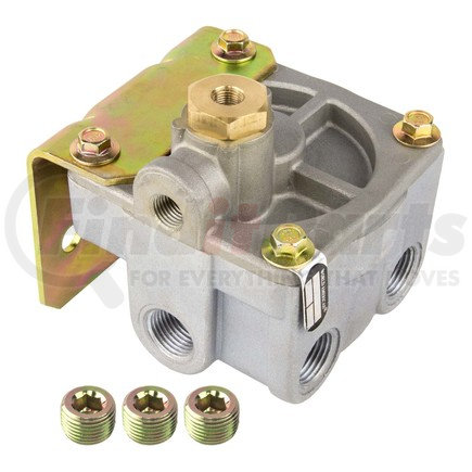 World American WAKN28071 Air Brake Relay Valve - (2) 1/2" NPT Delivery and Supply, (2) 1/8" NPT Control