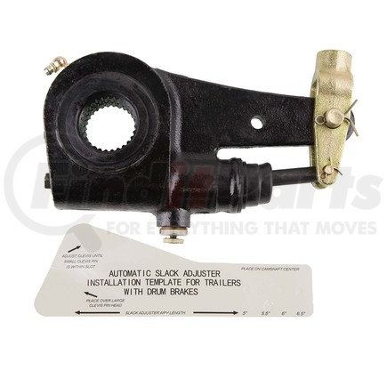 World American WAR801074 Air Brake Automatic Slack Adjuster - 1-1/2"-28 Spline, 6.0" Arm A, Meritor Style