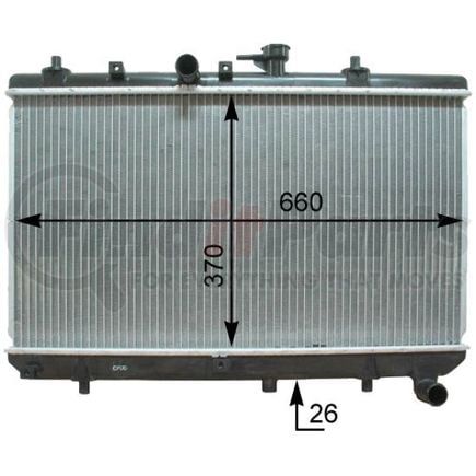 HELLA 376762431 Radiator